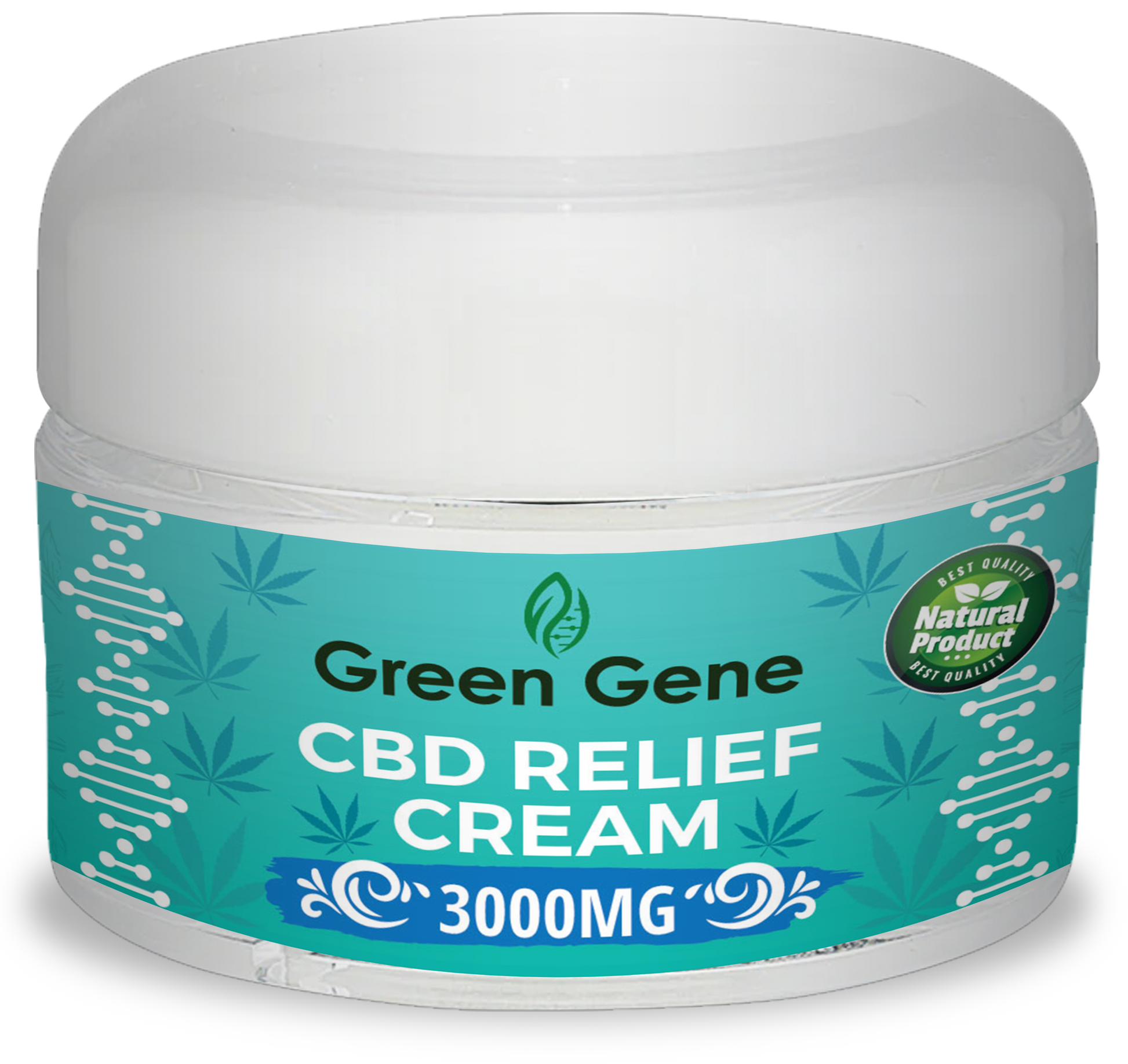 Relieve Joint Pain Fast with Greene Gene CBD Pain Cream Magic - 3000MG