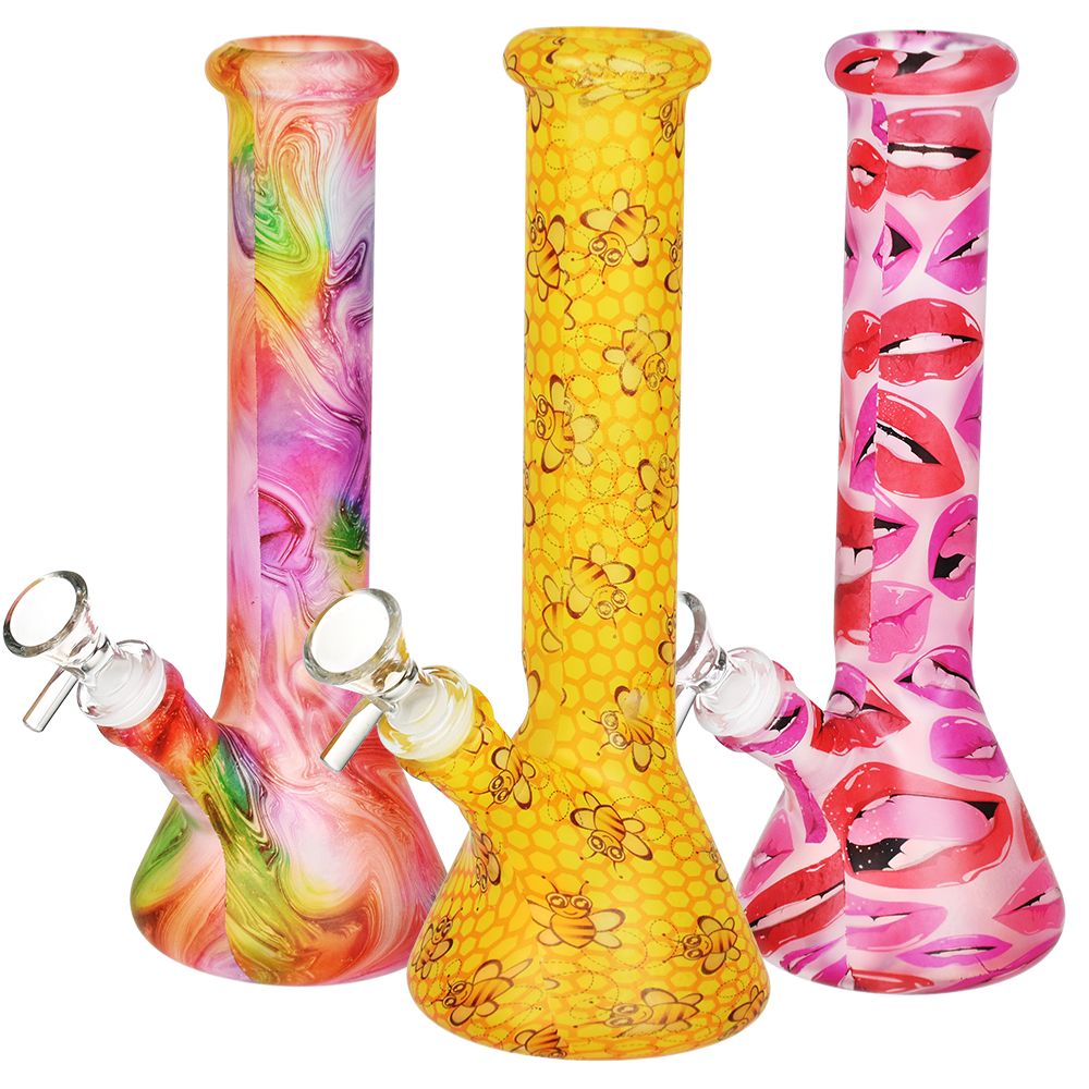 Wyld Style Glass Beaker Water Pipe - 9.5" / 14mm F