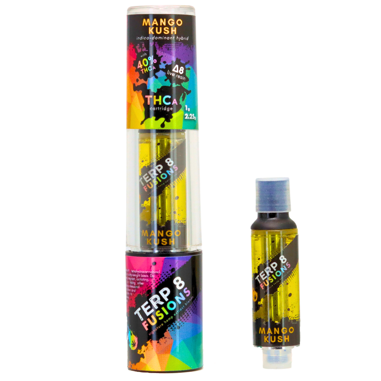 Savor Tropical Bliss with Mango Kush Live Resin THCA Cartridge