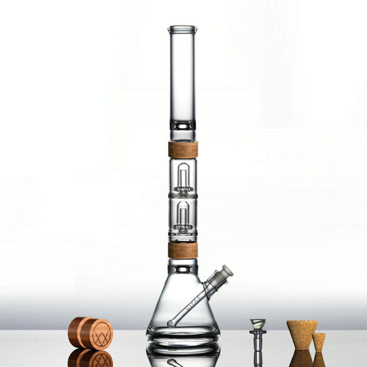 22" Alpha + Dual UFO Perc Bong