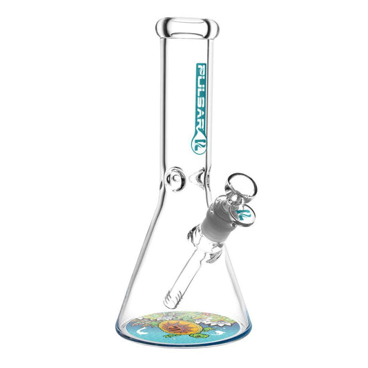 Pulsar Psychedelic Beaker Bong