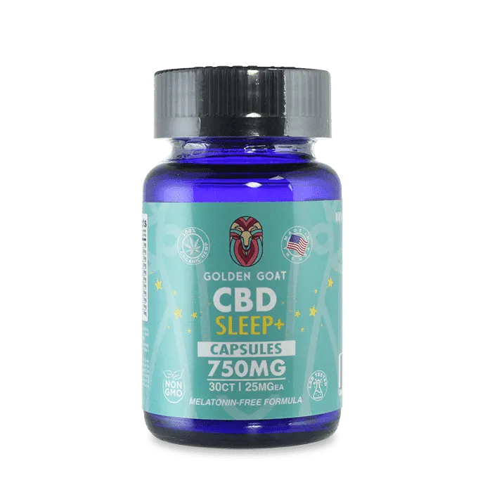 CBD+Sleep Capsules – Broad Spectrum – 750MG – 30ct