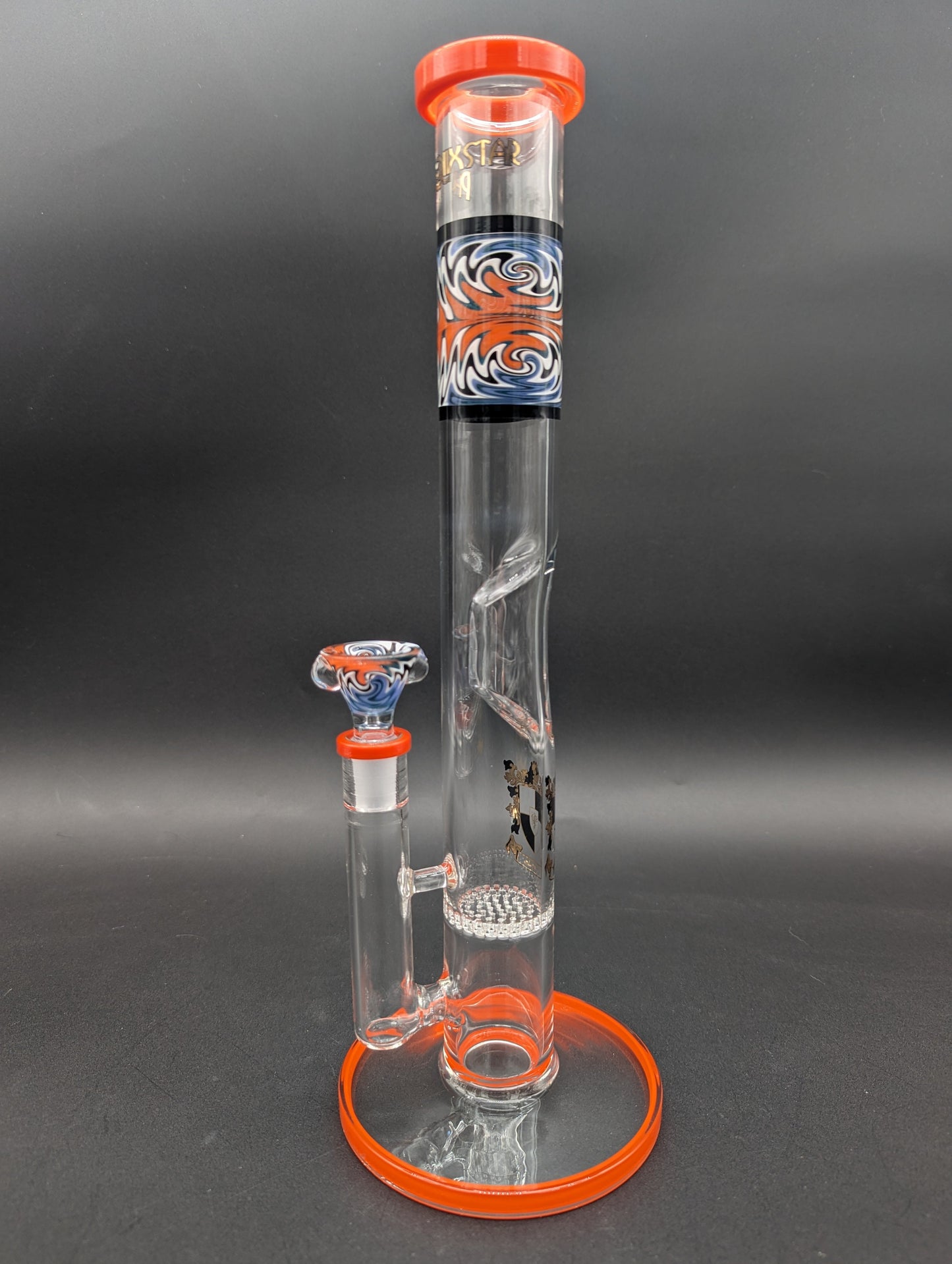 13" Worked Honeycomb Straight Tube