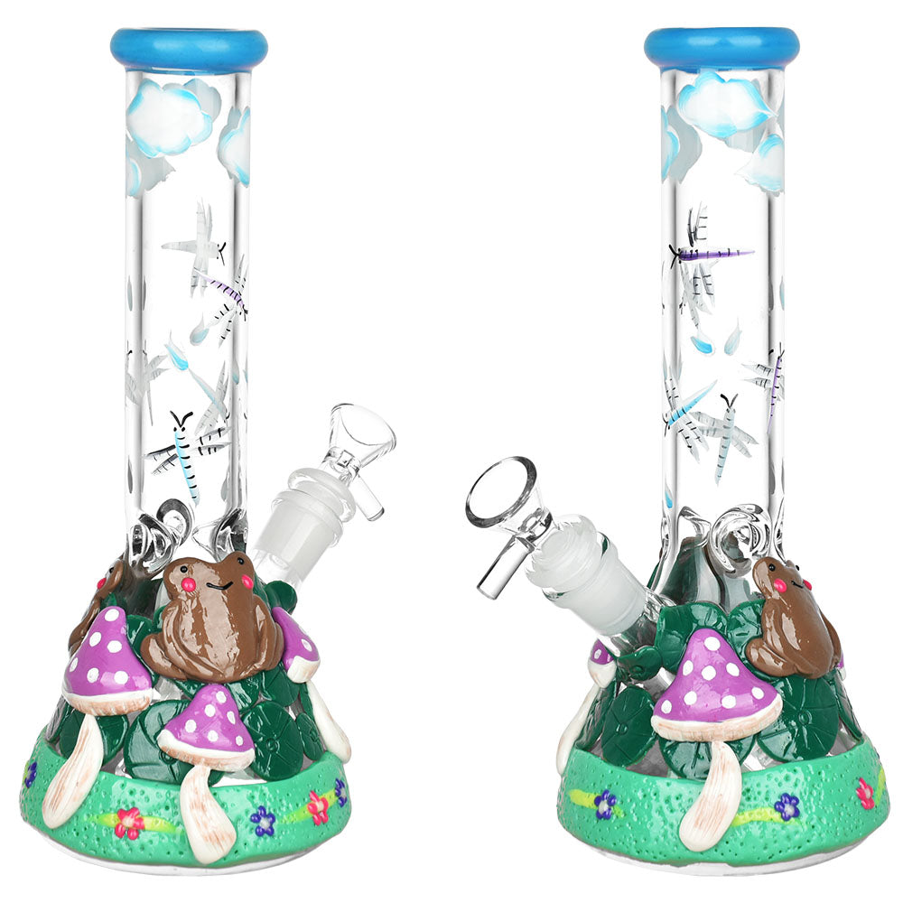 Froggy Friend Fun-guy Beaker Water Pipe | 10" | 14mm F