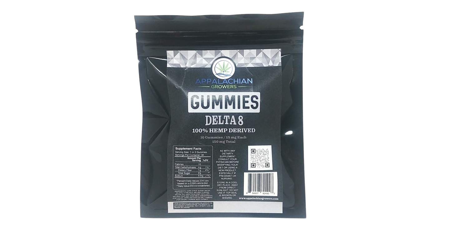 Appalachian Growers Delta 8 Gummies