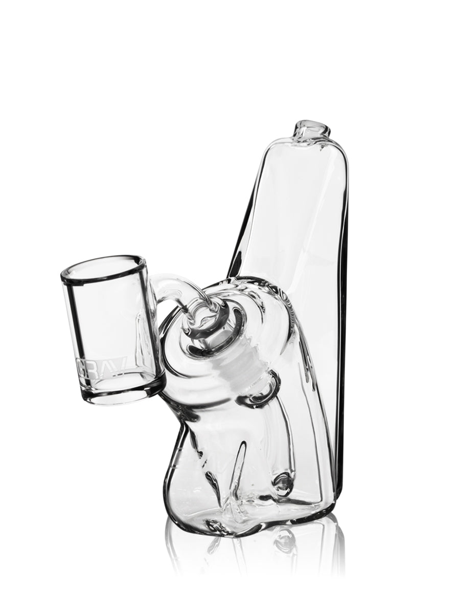 Experience Flavor Like Never Before with the GRAV Wedge Bubbler Rig