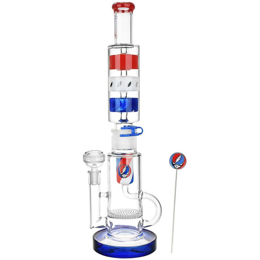 Grateful Dead x Pulsar Cool It Down Glycerin Water Pipe Kit - 16.5" / 14mm F