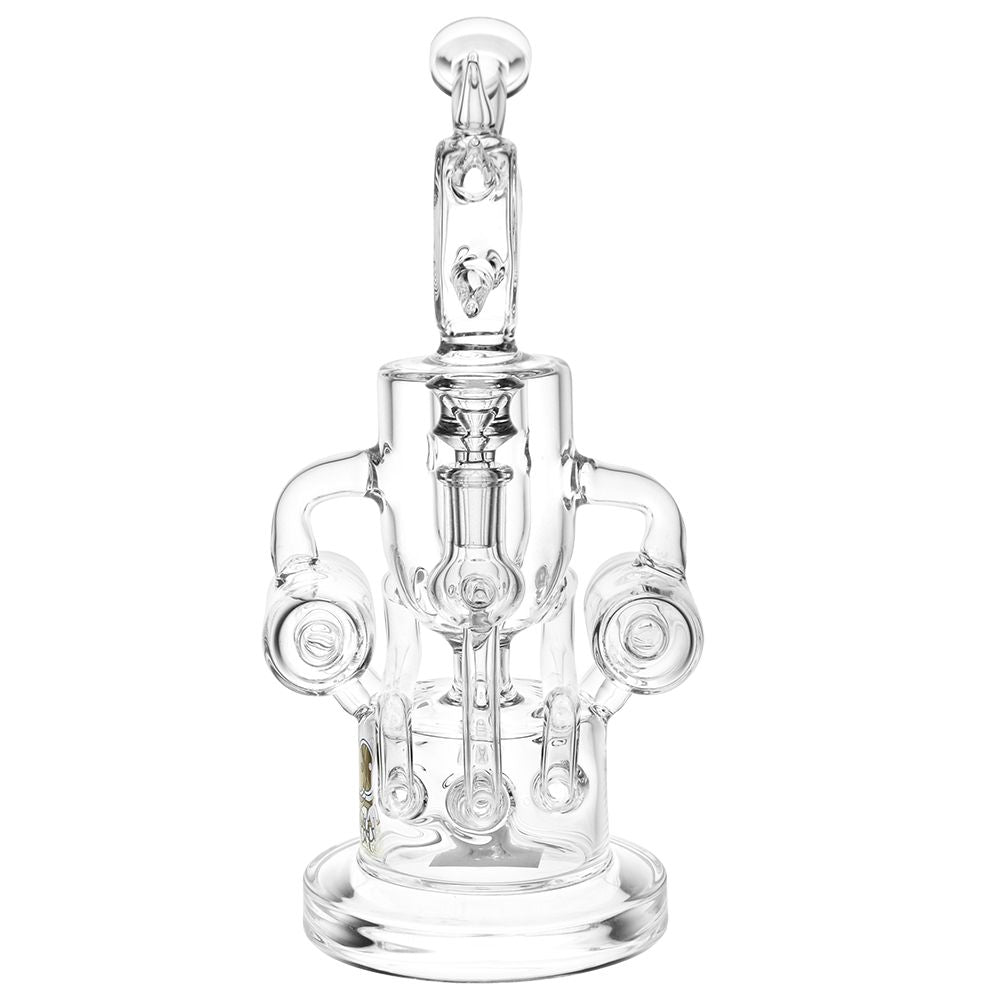 Lookah Glass Robot Chicken Recycler Water Pipe | 12" | 14mm F