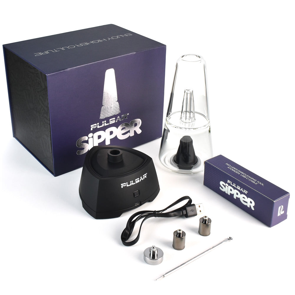 Pulsar Sipper Wax & 510 Cartridge Vaporizer Bubbler