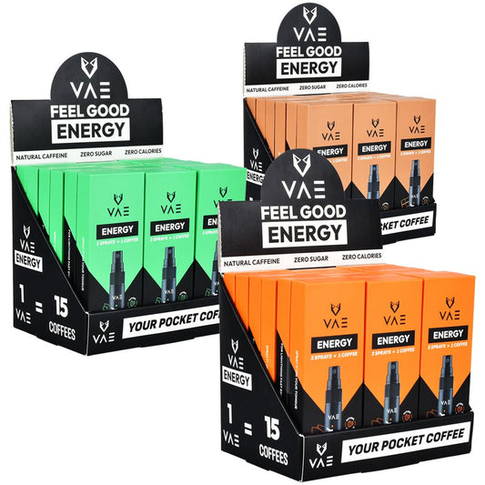 VAE Caffeine Energy Spray 9ct