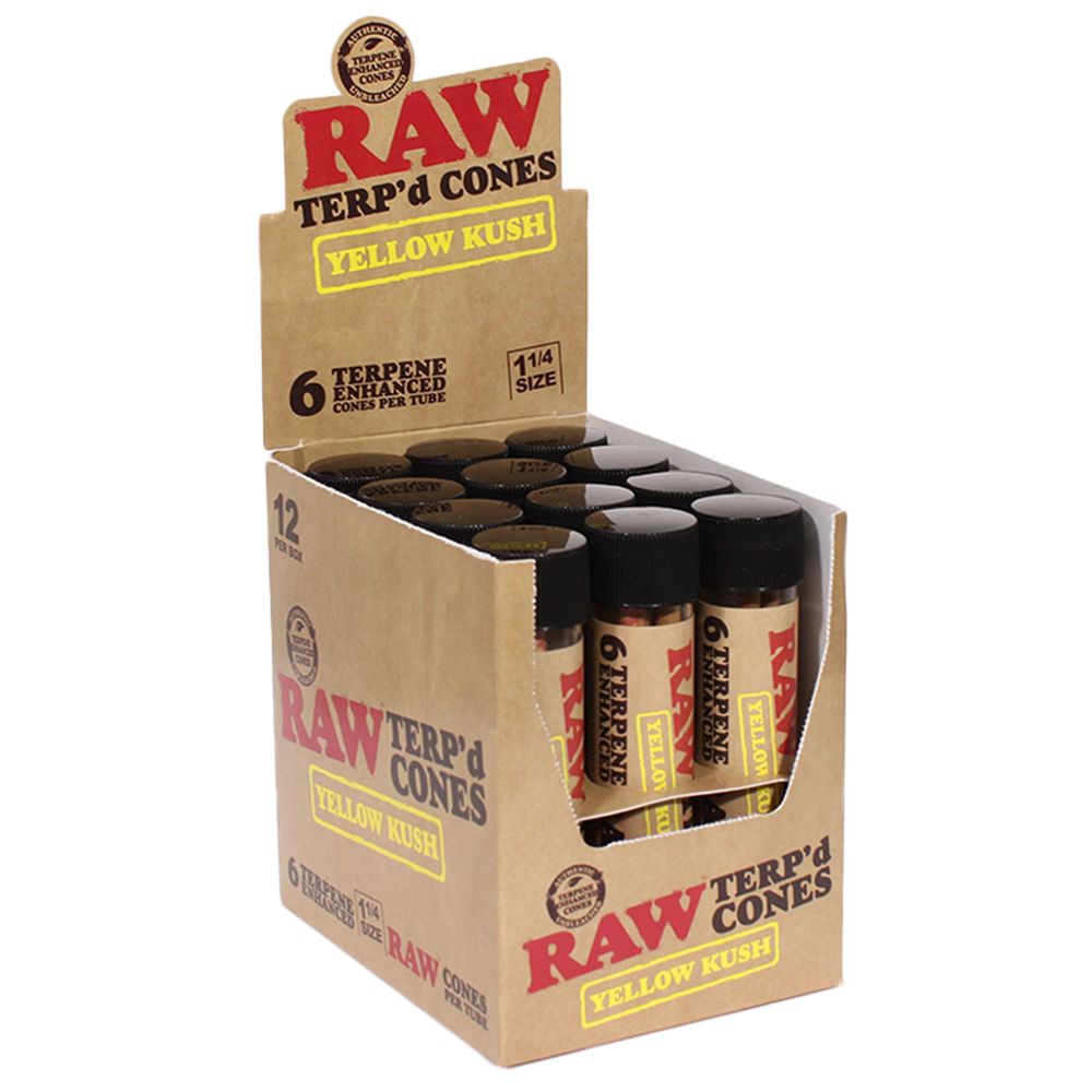 RAW TERP'd Cones | 1 1/4 | 6pc | 12pk