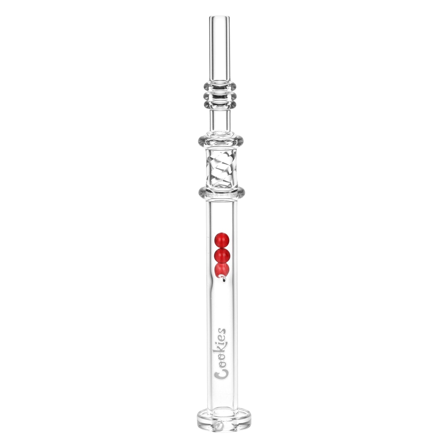 Cookies Honey Twist Glass Dab Straw w/ Integrated Tip