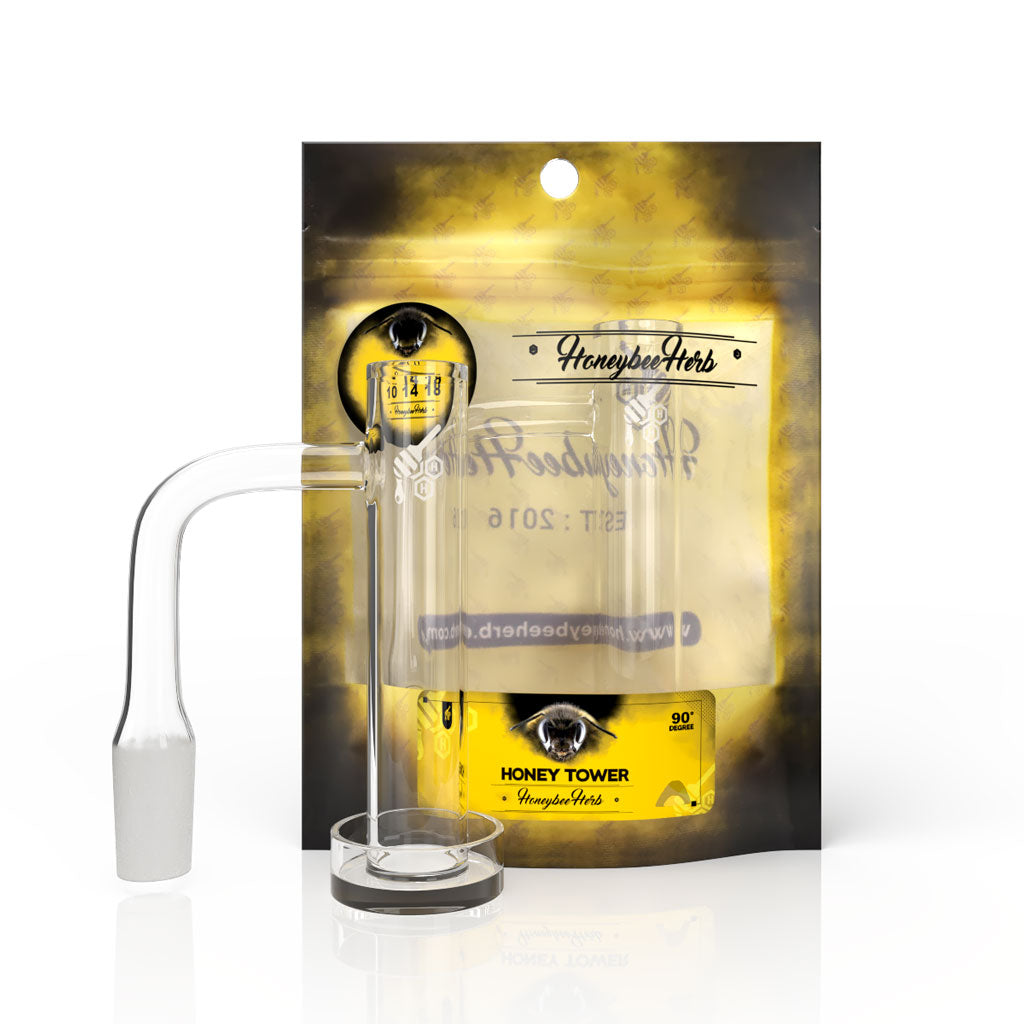 HONEY TOWER QUARTZ BANGER - 90° DEGREE | YL