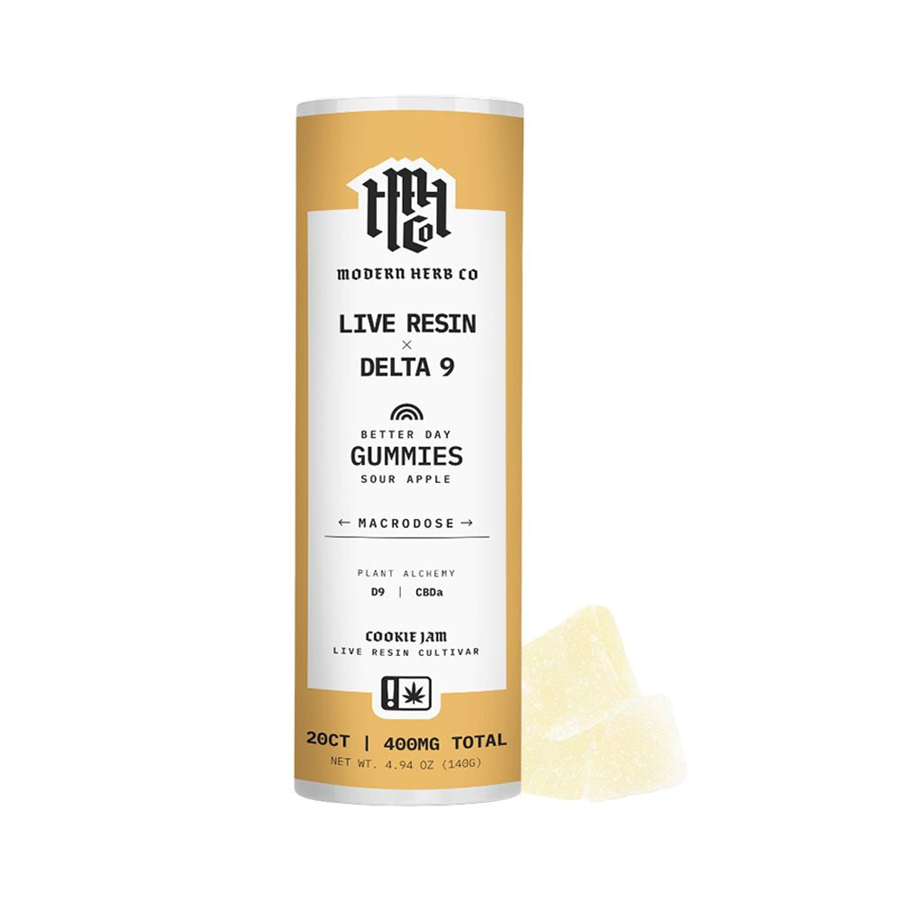 Modern Herb Co Live Resin Delta 9 Macrodose Gummies