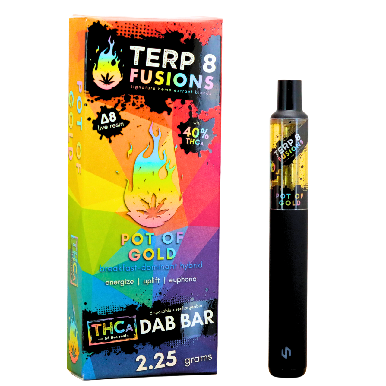 Kickstart Your Day with Pot of Gold Live Resin Disposable Delight