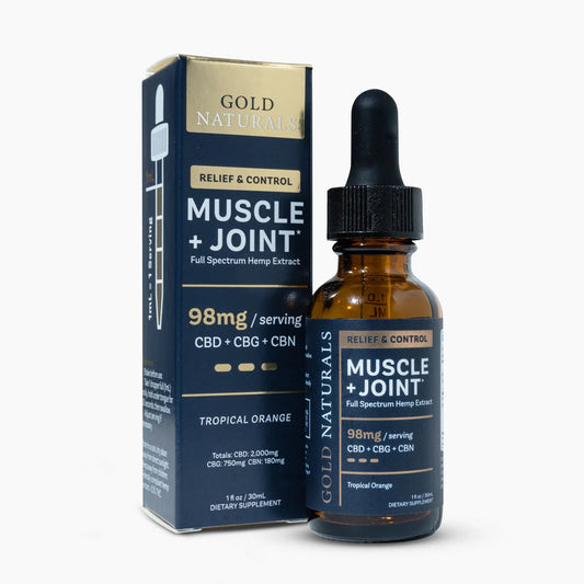 Gold Naturals Muscle + Joint Tincture