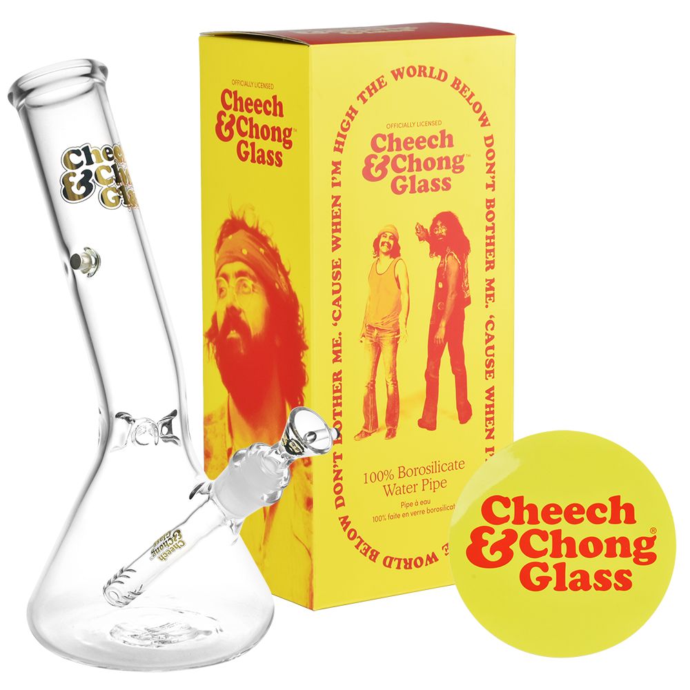 Cheech & Chong Glass Basketball Jones Chillax Bong | 12" | 14mm F