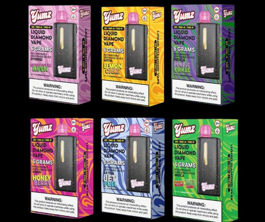 Yumz - Bundle - THC Disposable Vape ( 36 Grams ) ( D9 + THC-A + THC-P )