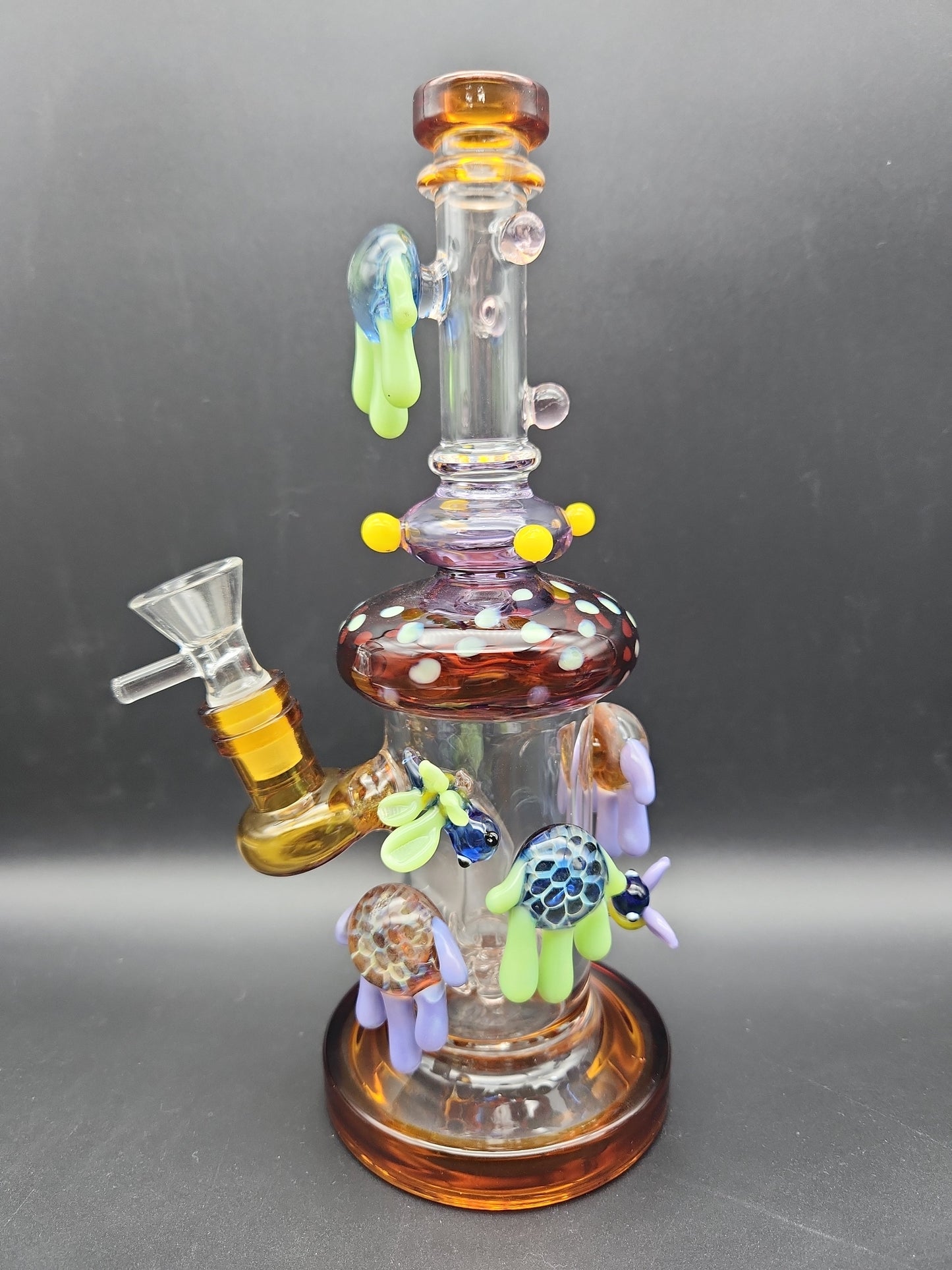 9" Dragonfly Honeycomb Drip Water Pipe