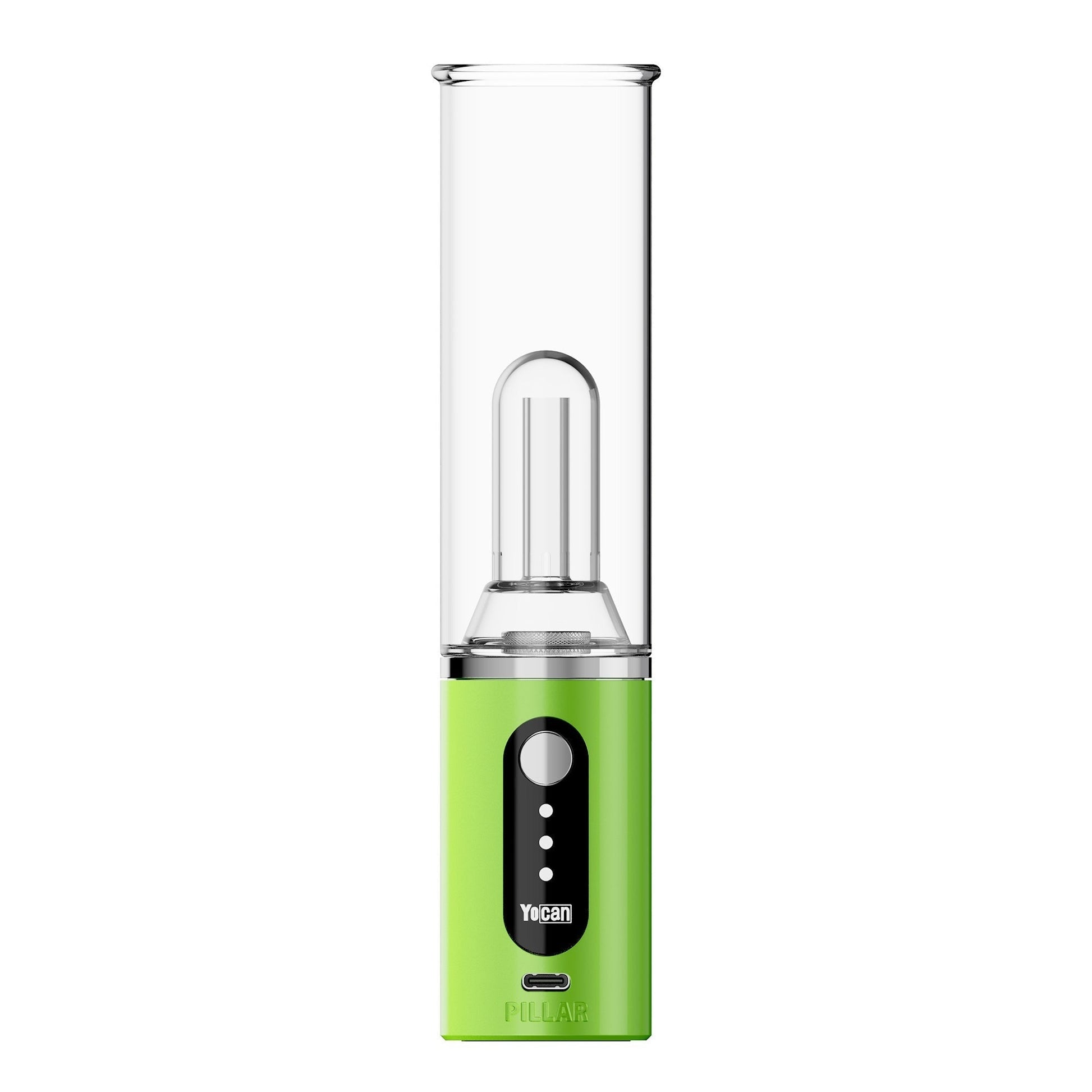 Elevate Your Dabbing with the Yocan Pillar Electric Dab Rig! - Green