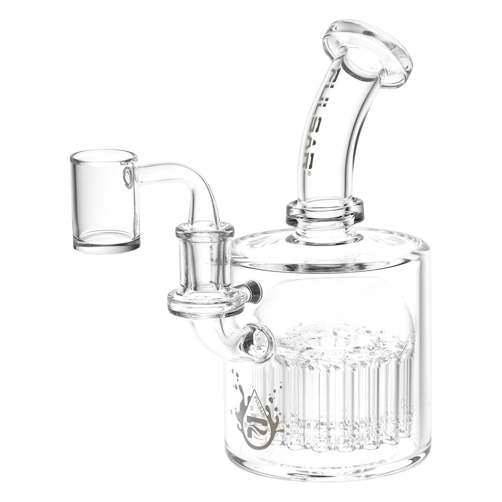 Glass water pipe with percolator, perfect for Elevate Your Experience jellyfish dab rig