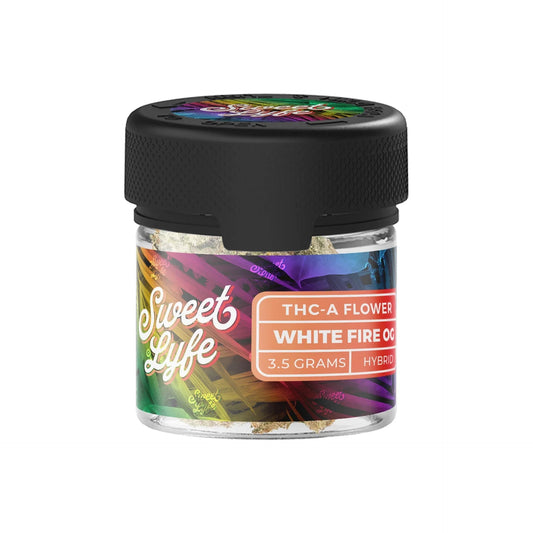 Elevate Your Experience with Premium THCA Flower - White Fire OG 3.5G - One Pack