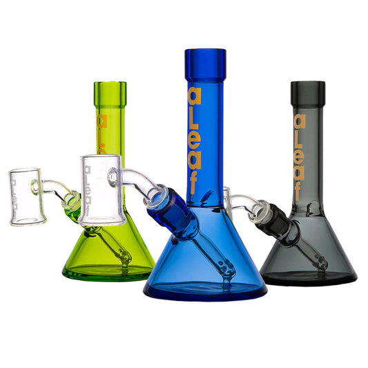 Elevate Your Experience with the aLeaf Tiny Beaker Dab Rig