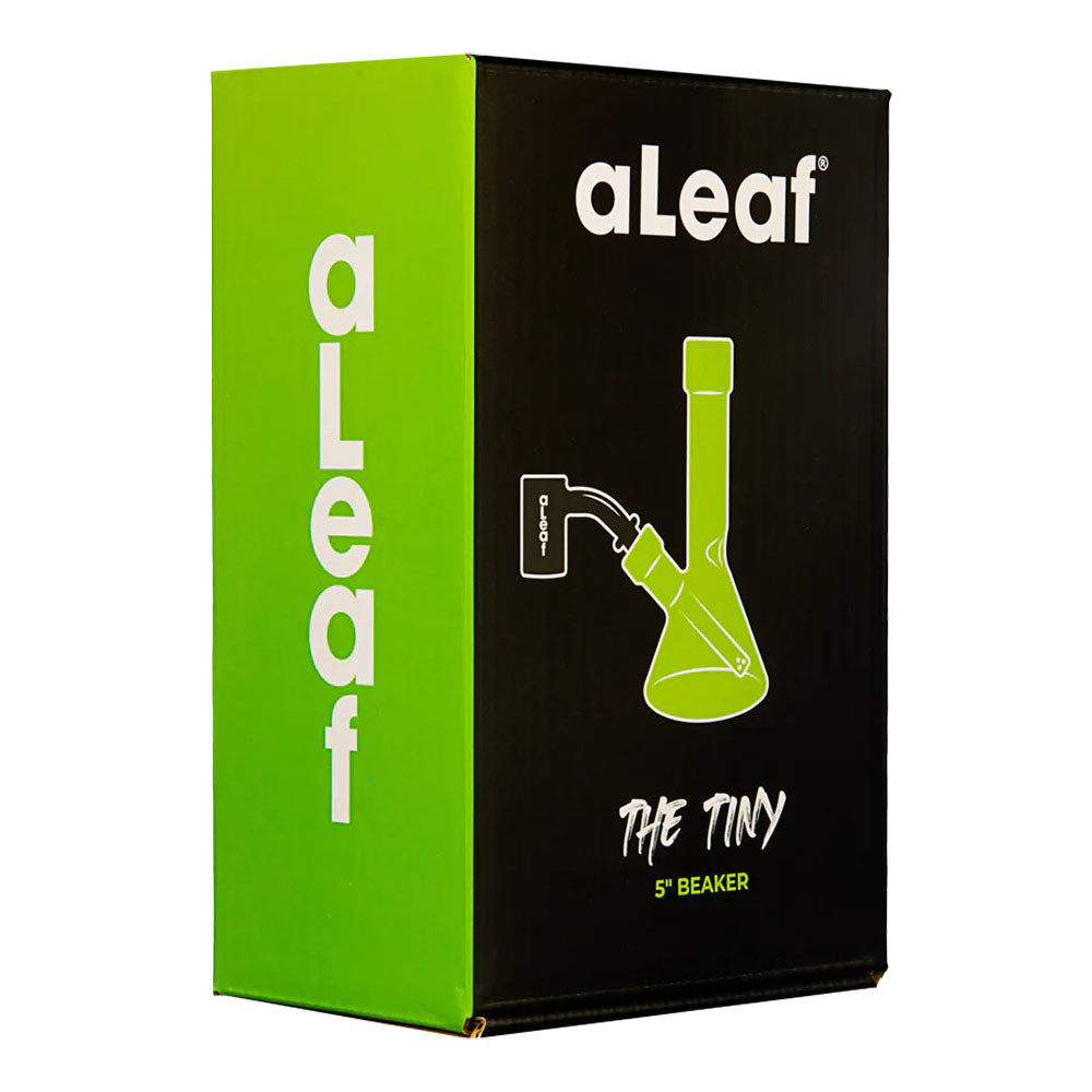 Elevate Your Experience with the aLeaf Tiny Beaker Dab Rig