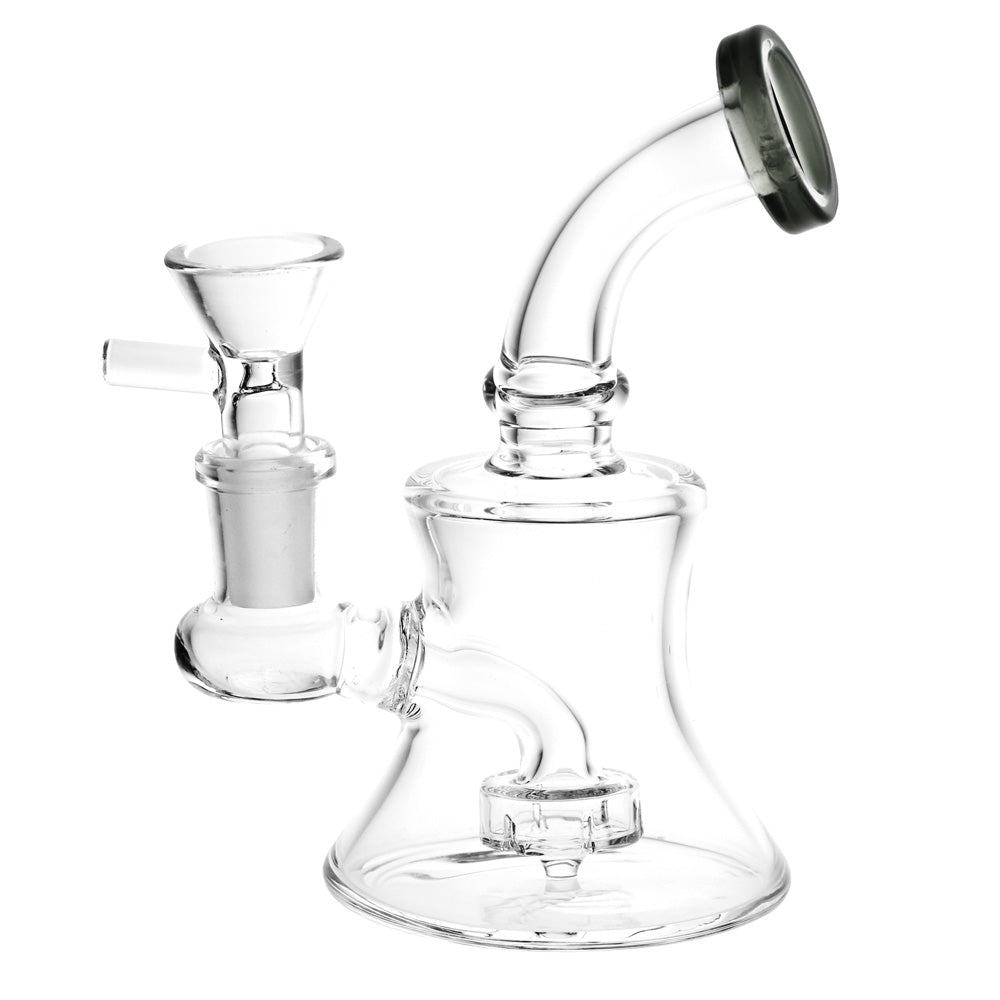 Elevate Your Experience with the Bent Neck Bell Mini Water Pipe