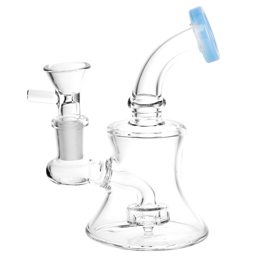 Elevate Your Experience with the Bent Neck Bell Mini Water Pipe