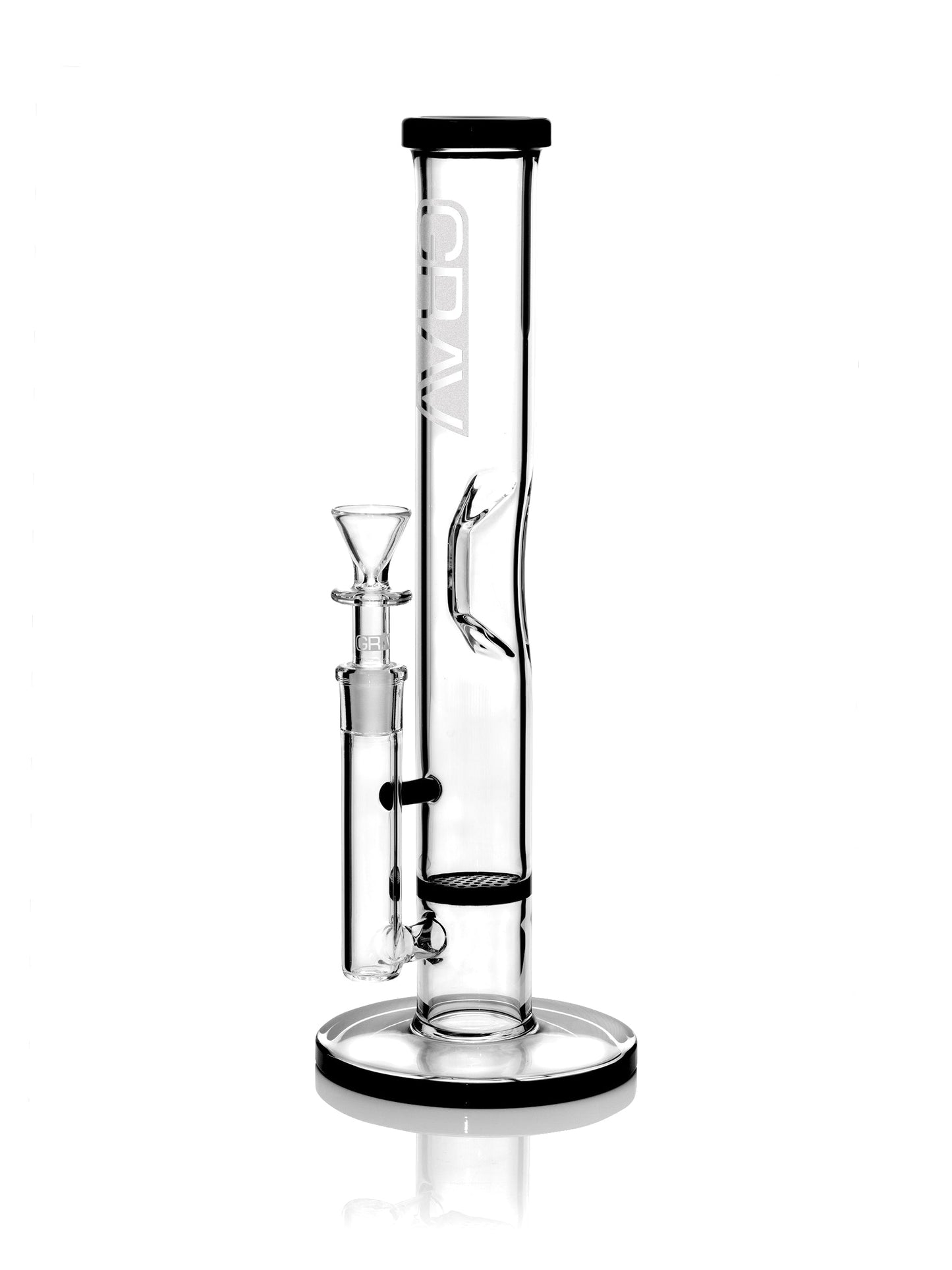 Elevate Your Experience with the GRAV Medium Straight Base Disc Water Pipe