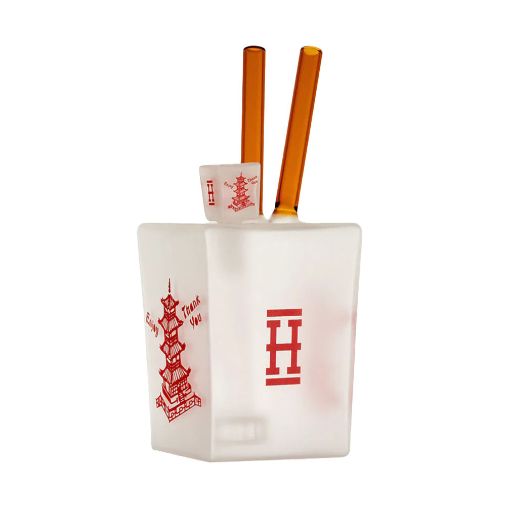 Elevate Your Experience with the Hemper Chinese Takeout Water Pipe - X-Large