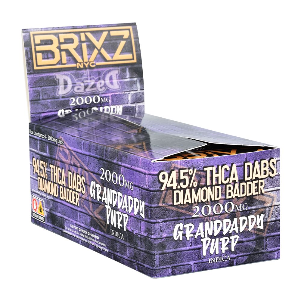 Elevate Your High with Dazed Brixz NYC THCA Diamond Badder 2000mg