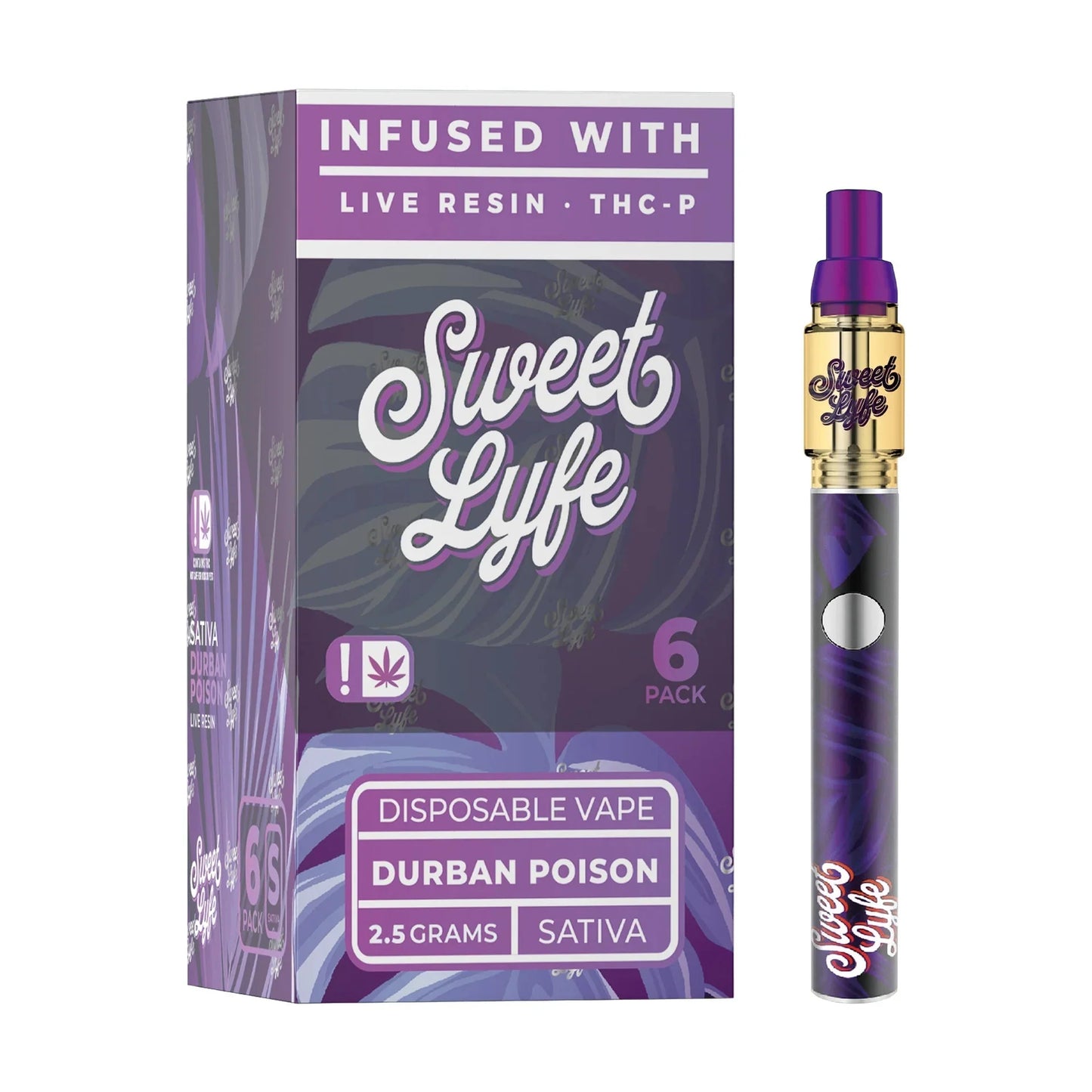 Elevate Your Relaxation with Sweet Lyfe Disposable Durban Poison Vape