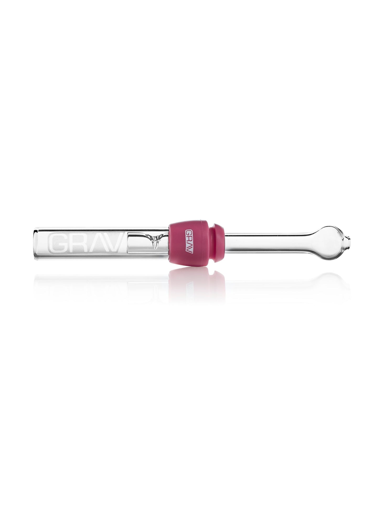 Elevate Your Sessions with the GRAV Glass Blunt and Silicone Grommet - Pink