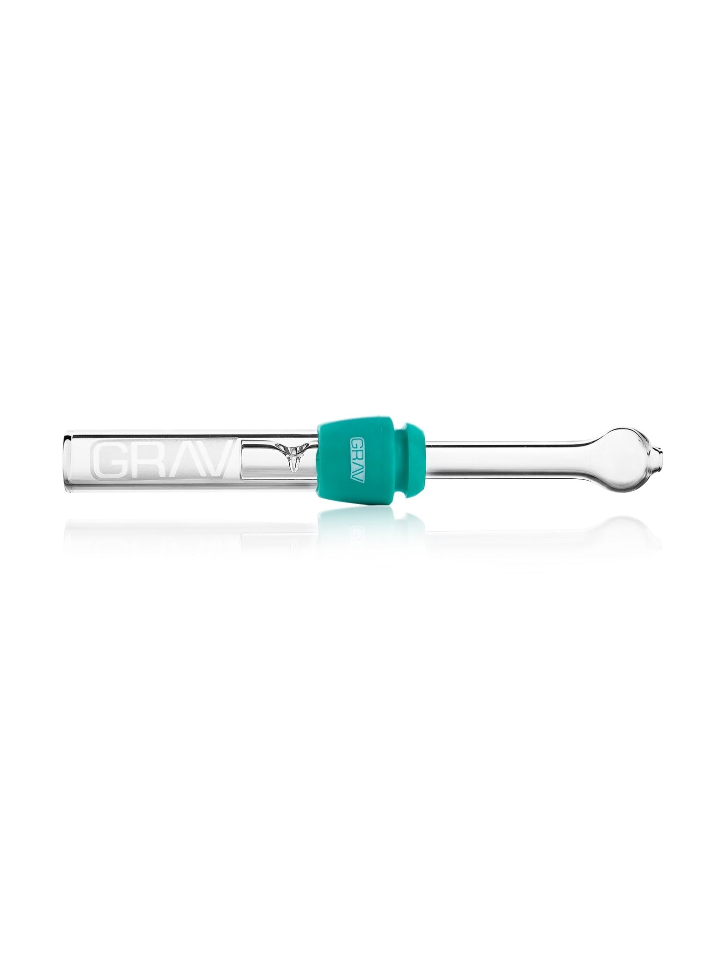 Elevate Your Sessions with the GRAV Glass Blunt and Silicone Grommet - Teal