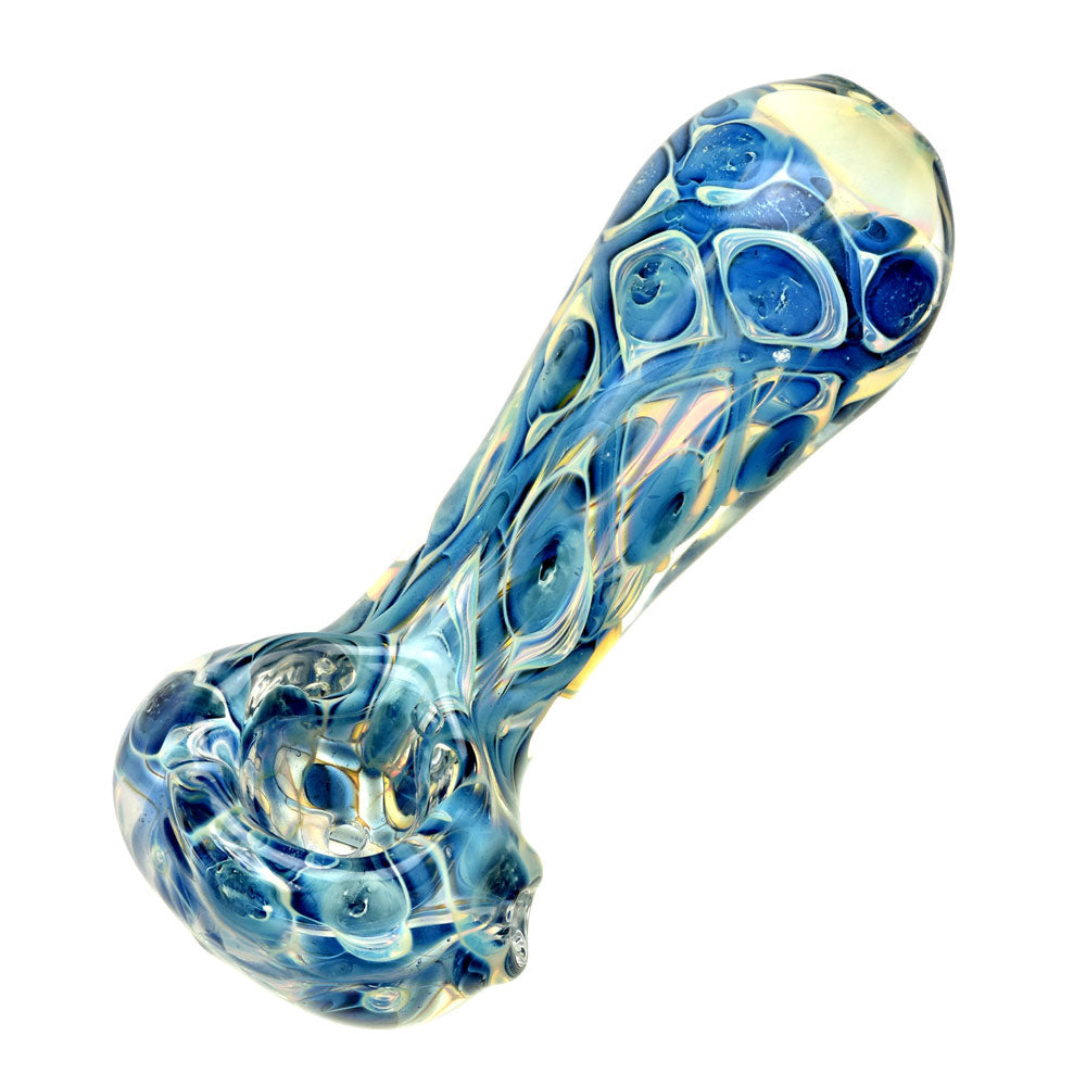 Elevate Your Smoke with Unique Fumed Bubble Weave Glass Pipes