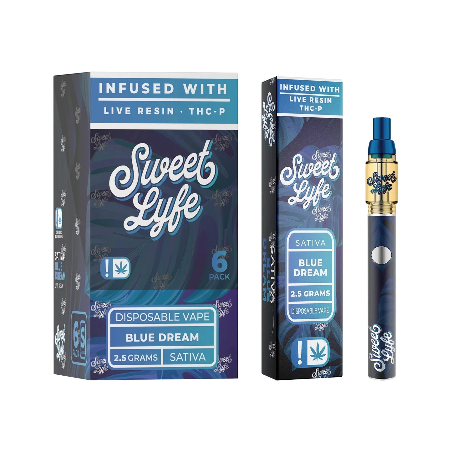 Experience Bliss with Our Blue Dream Disposable Vape Pen - 6 Pack