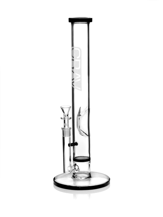 Experience Elevated Sessions with GRAV Large Straight Base Disc Water Pipe