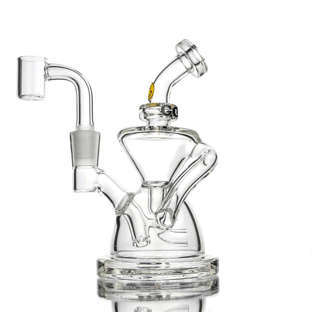 Experience Flavorful Hits with Goody Glass Mini Rigs - Buy Delta 8 Now! - Clear