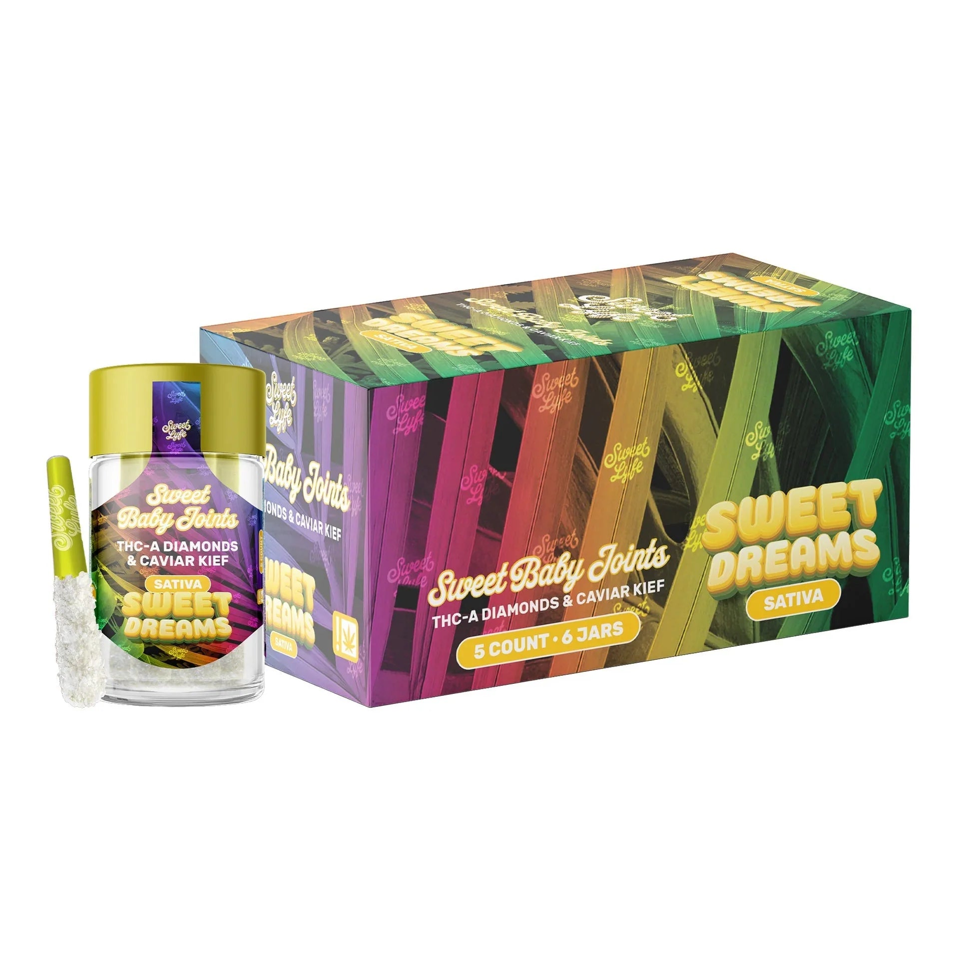 Experience Pure Bliss with Sweet Baby Joints Loaded with Flavor - 6 Pack