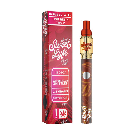 Experience Sweet Lyfe Disposable Vape - Watermelon Zkittlez Bliss - One Pack