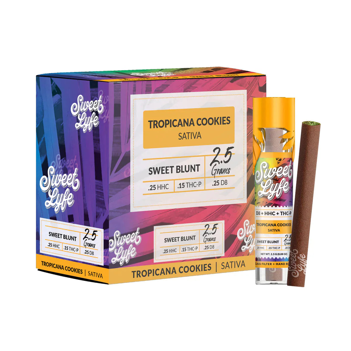 Experience the Buzz: Sweet Blunt with Delta-8-THC Awaits You! - 10 Pack