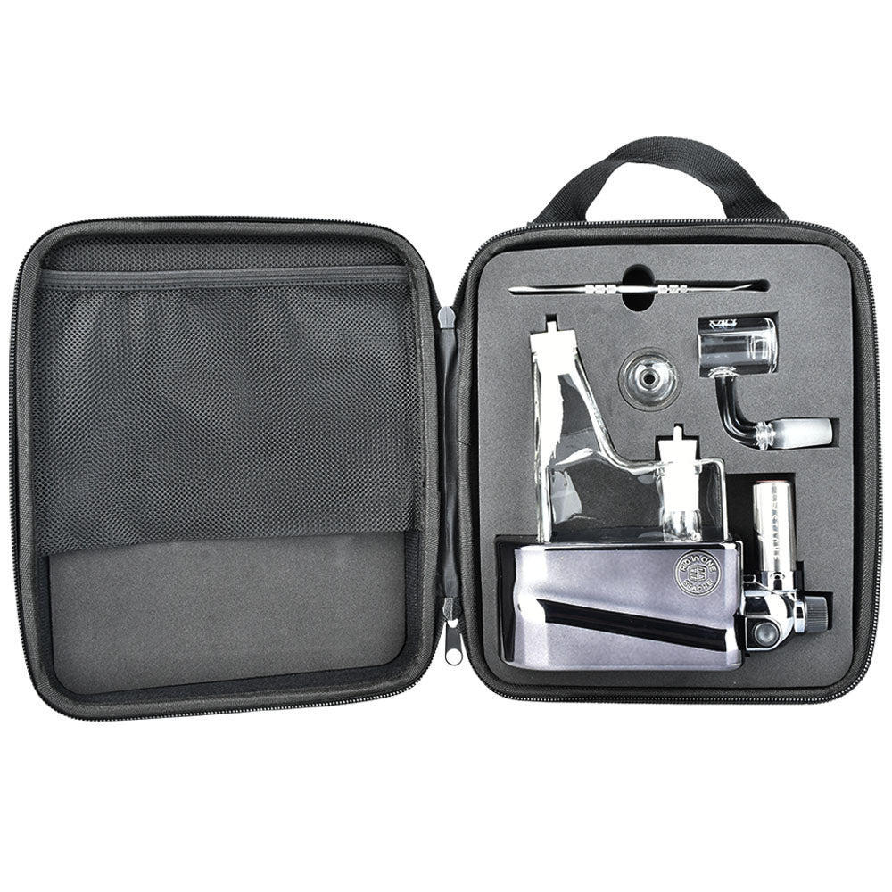 Portable bartender’s kit with tools in a case for Stache Products Rig fun