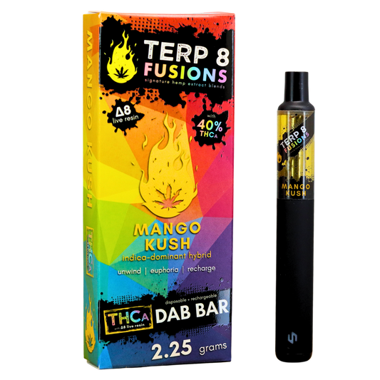 Experience Tropical Bliss with Mango Kush Live Resin Disposable Dab Bar