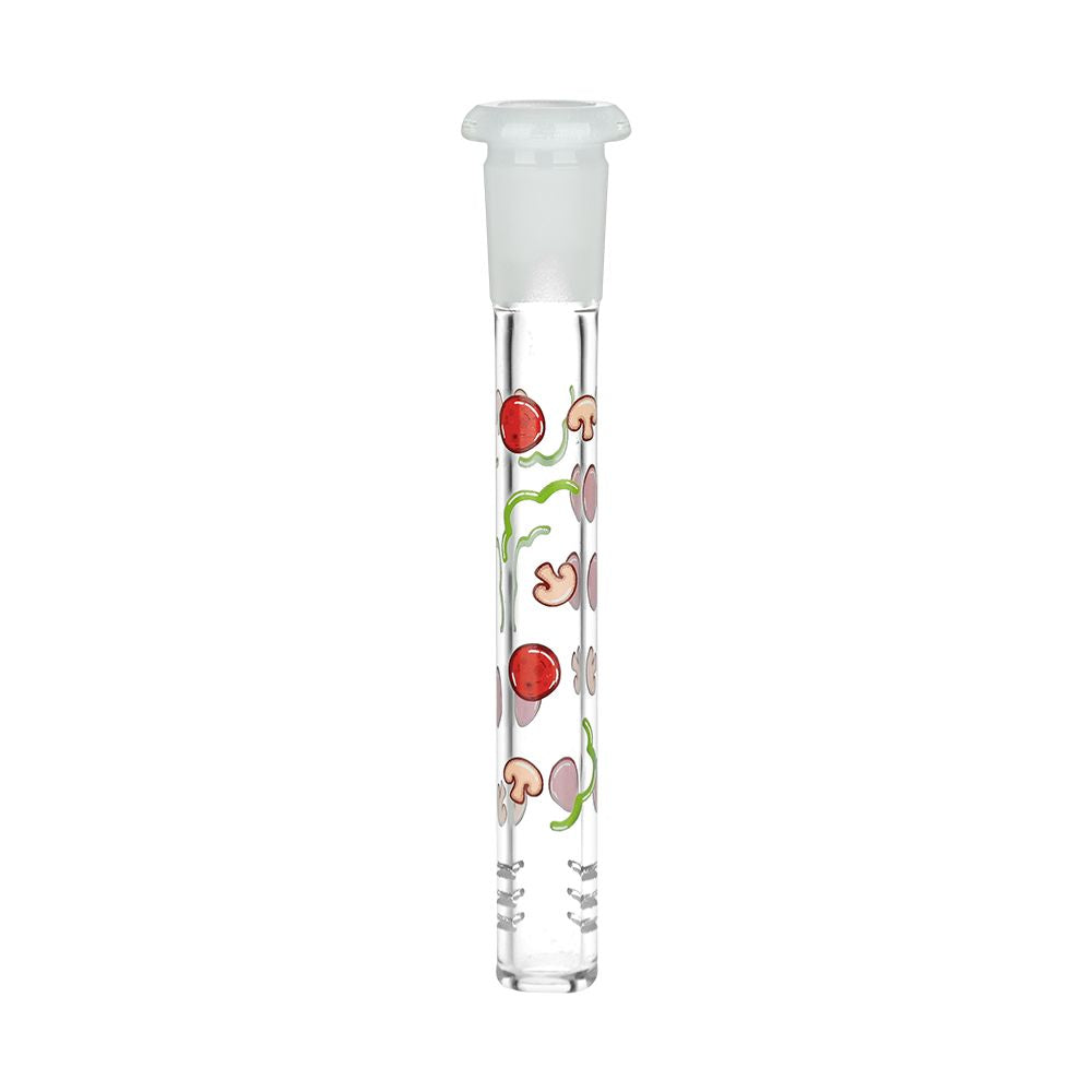 Pulsar Pizza Design Glass Beaker Water Pipe - 7.75" / 14mm F