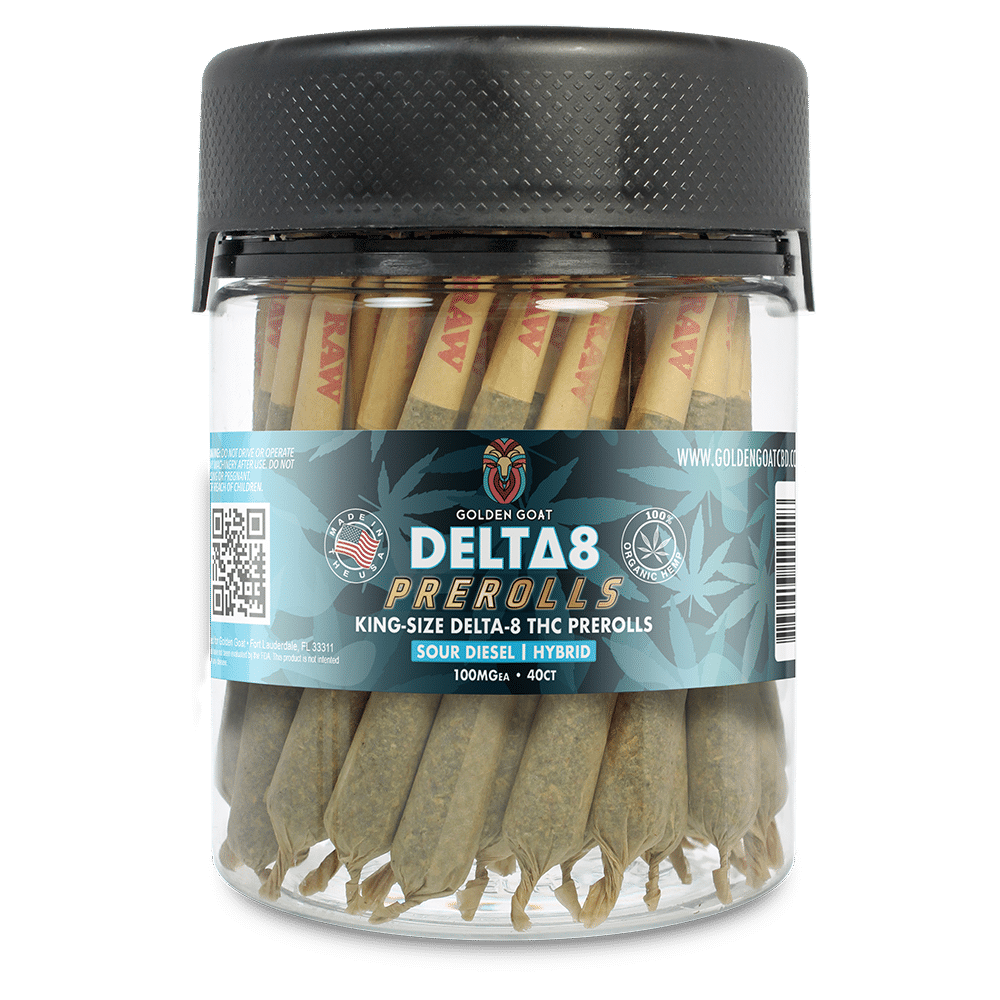 Elevate Your Day with King Size Sour Diesel Delta-8 THC Doobies