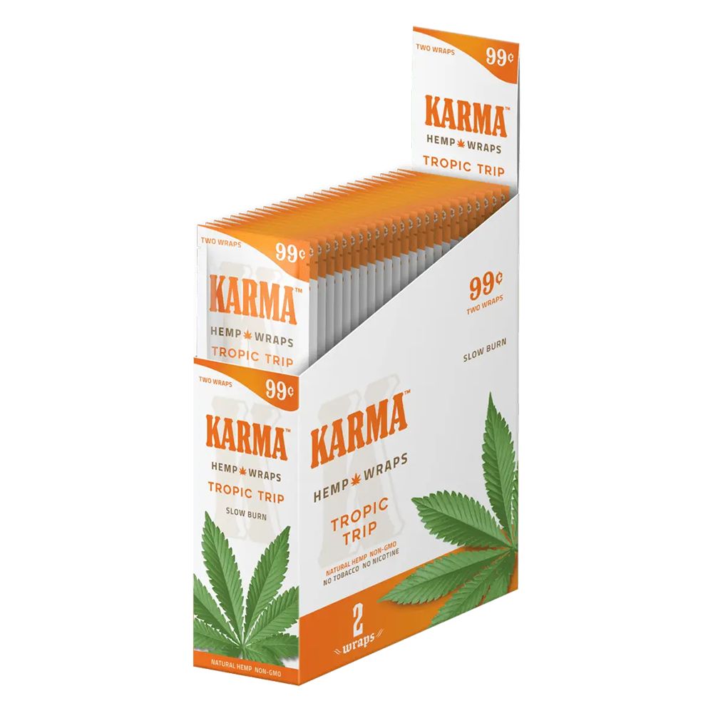 Karma Hemp Wraps | 2pc | 25pk Display