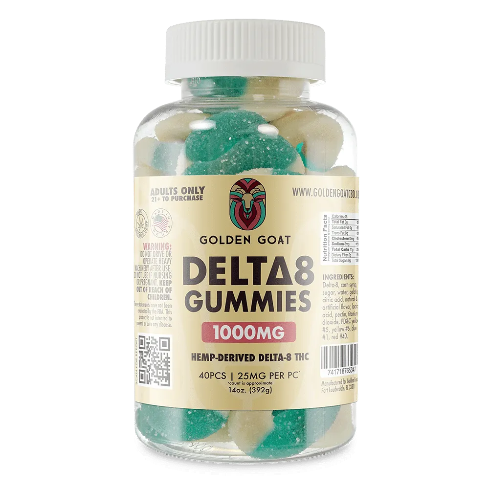 Savor the Bliss of Blue Raspberry Delta 8 Gummies 1000mg for Relaxation!