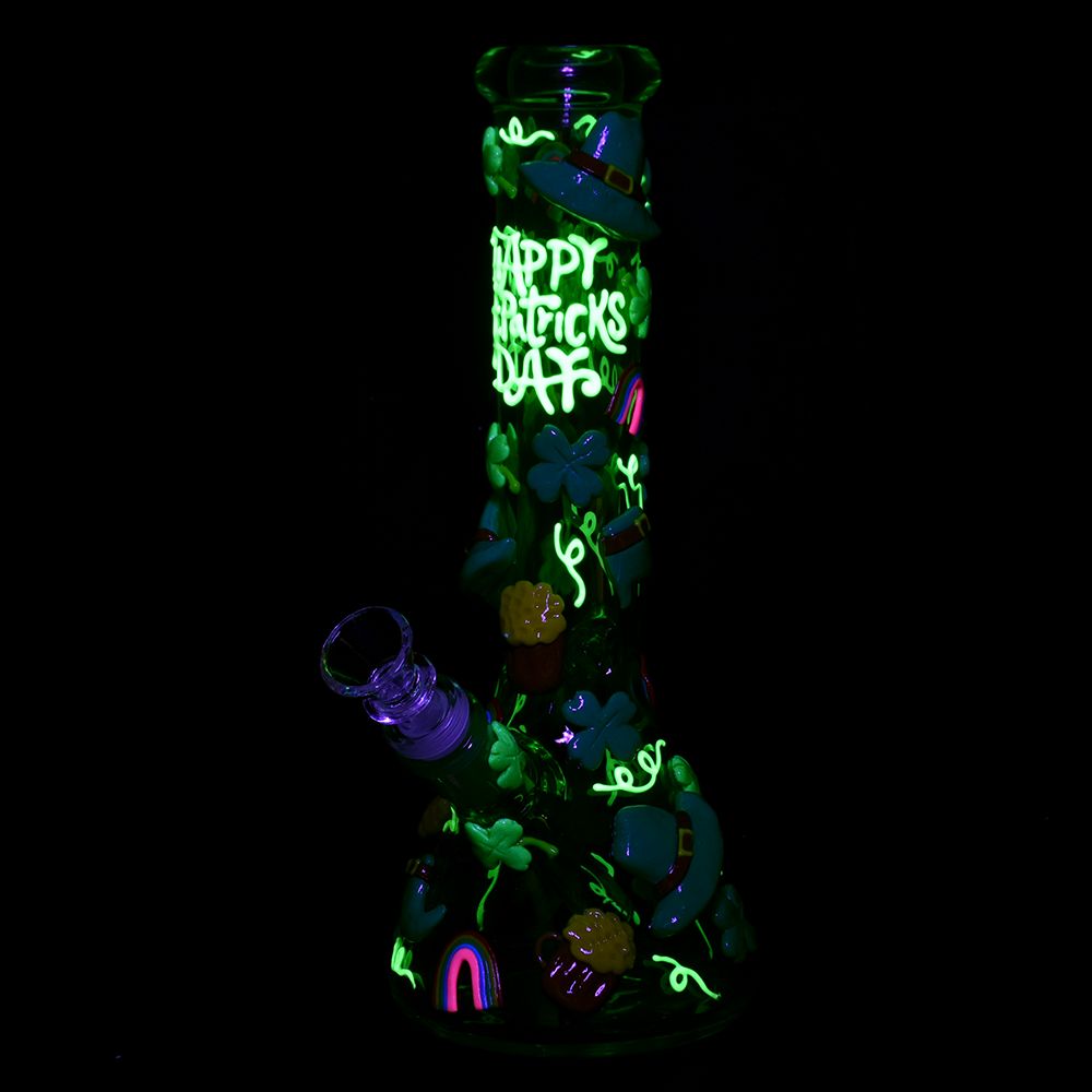 Glow In The Dark Water Pipe for an Unforgettable St. Patrick’s Day!